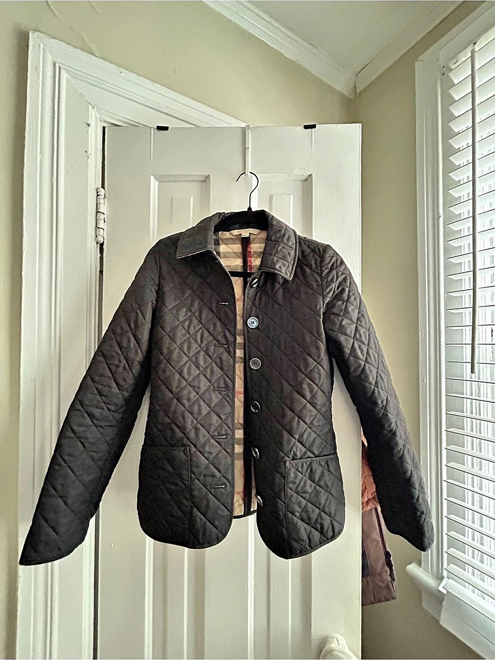 Burberry Diamond Quilted Jacket